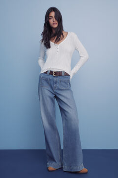 Springfield Jeans super flare confort&aacute;vel