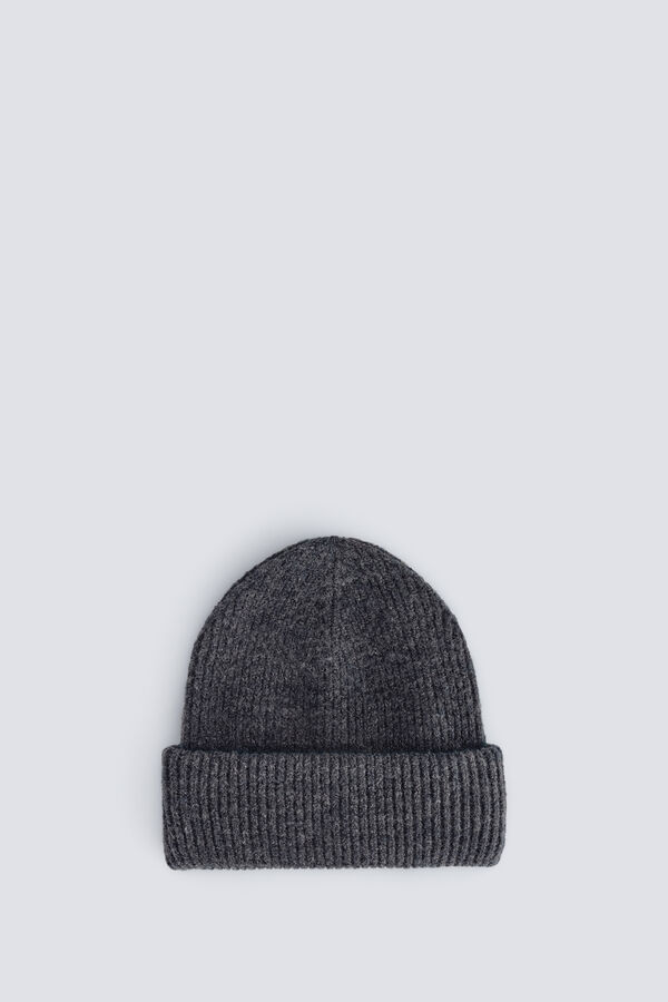 Springfield Beanie knit jersey-knit green