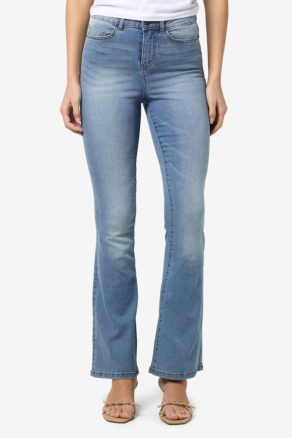 Noisy May Flare Jeans azul