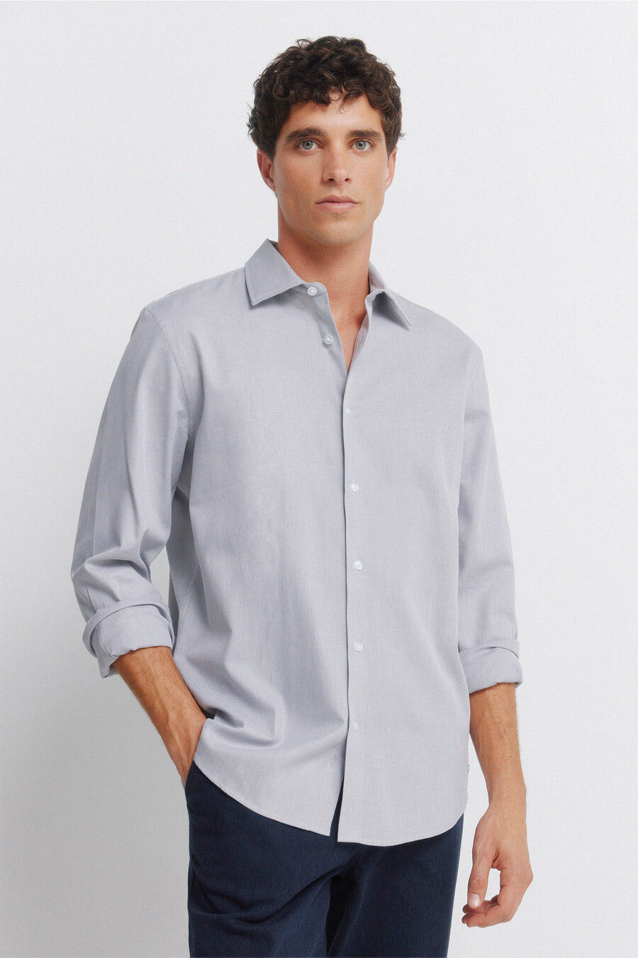 Camisa vestir estructura easy care
