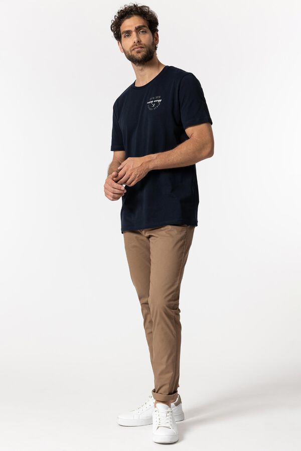 Tiffosi Pantalones Chino Slim Fit beige