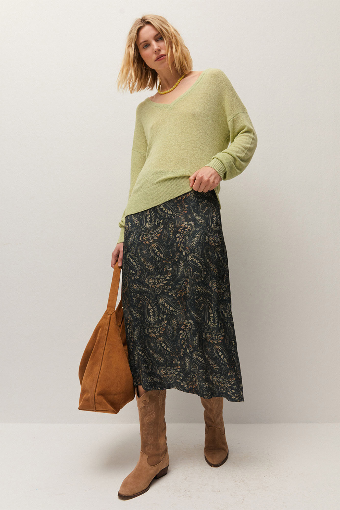 Systemaction Falda con un estampado pashley