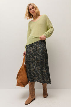 Systemaction Falda con un estampado pashley