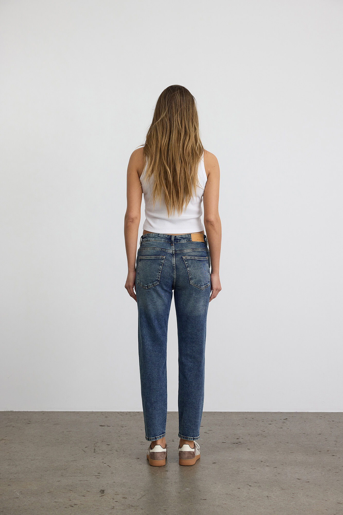 Noisy May Pantal&oacute;n vaquero de largo tobillero