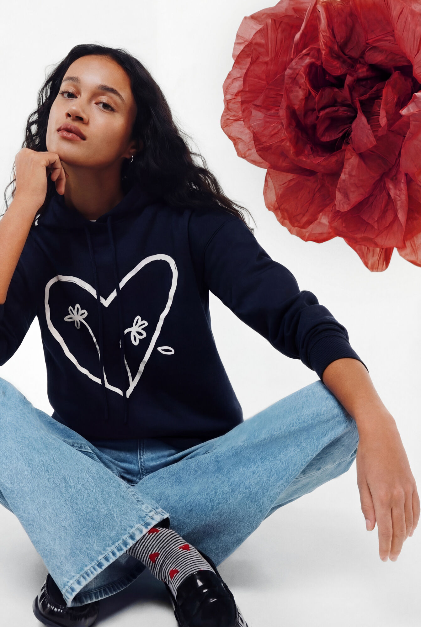 Springfield Two flowers sweatshirt