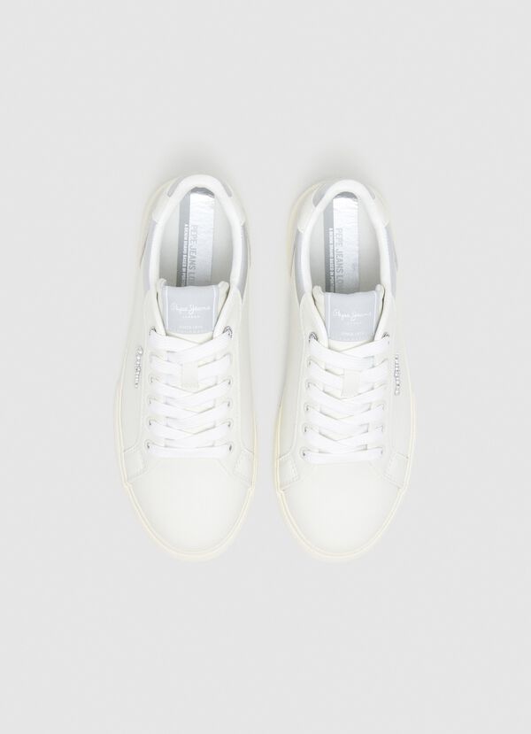 Pepe Jeans Zapatillas clásicas de caña baja gris