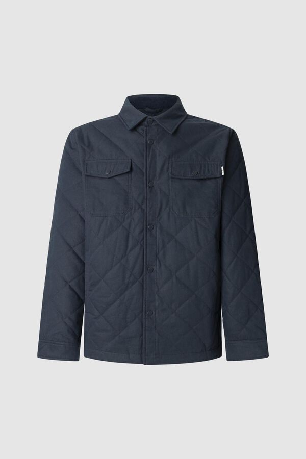 Pepe Jeans Padded Overshirt blue