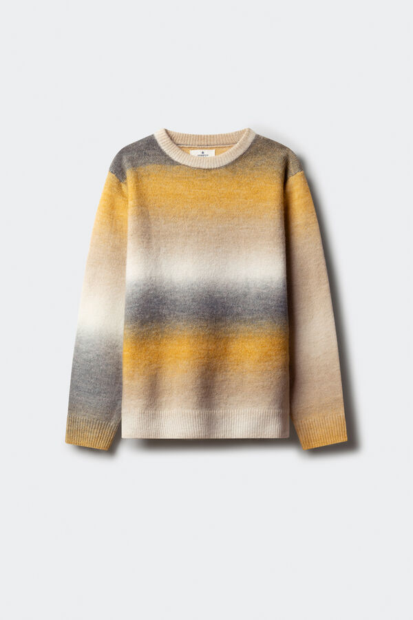 Springfield Kids Camisola riscas laranja para meninos amarelo