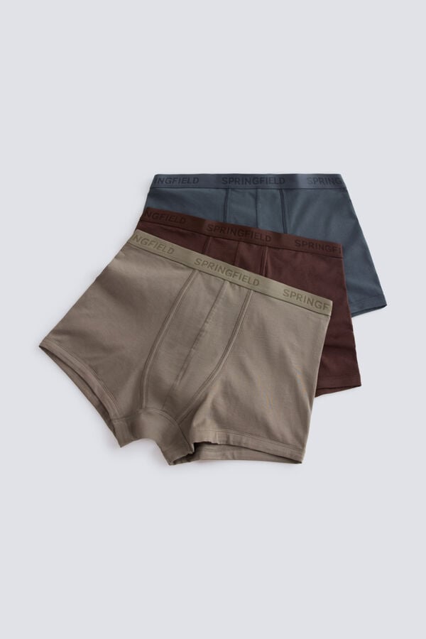Springfield Pack 3 boxers blue
