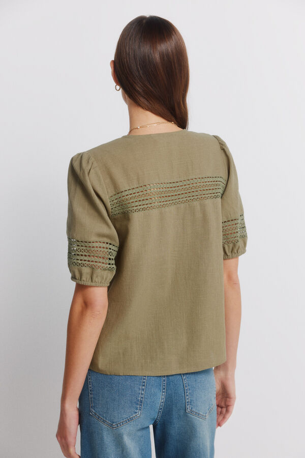 Springfield Lace short sleeve shirt printed