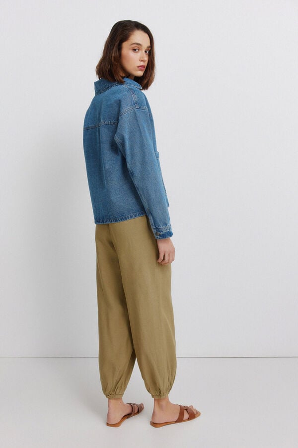 Springfield Jogger cargo trousers beige