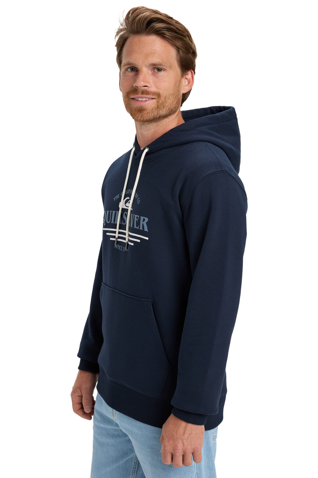 Quiksilver Screen Classic Surf - Sweatshirt com para homem capuz