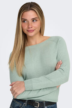 Only Camisola de gola redonda
