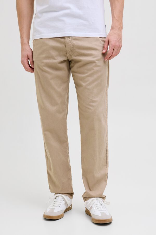 Jack & Jones Pantal&oacute;n relaxed fit gris