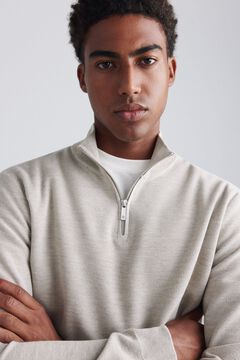 Springfield Structured funnel neck jumper