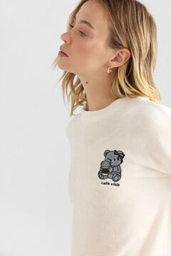 Springfield Fine knit patterned jumper
