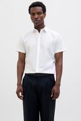 Jack & Jones Serge slim fit shirt white