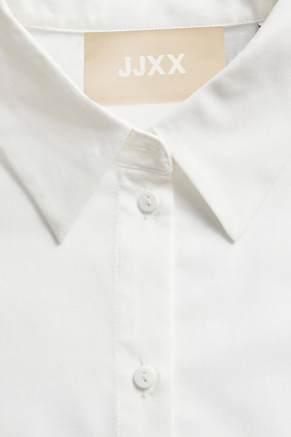 Springfield Camisa manga comprida de popelina branco