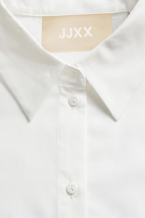 Springfield Poplin long-sleeved shirt white