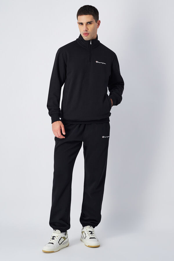 Champion Sudadera media cremallera negro