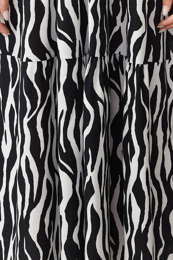 Trendyol Halterneck maxi dress black