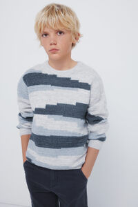 Springfield Kids Camisola com figuras geométricas para meninos