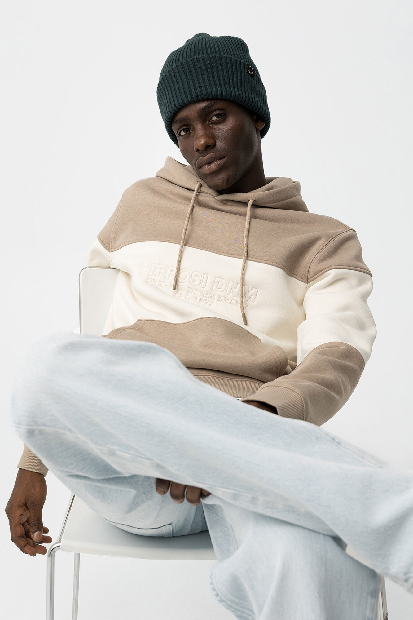 Hoodie with Front Embroidered
