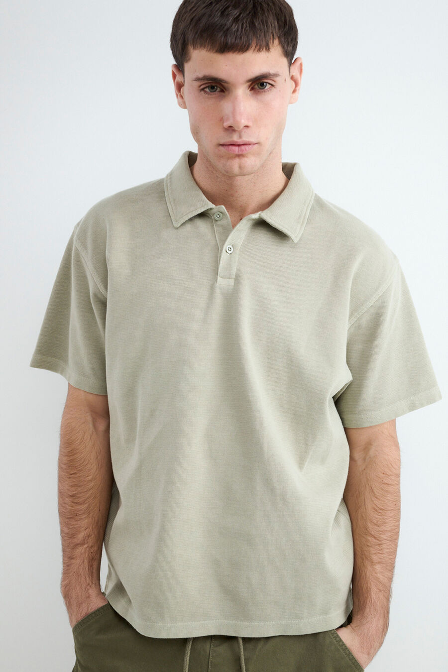 Polo manga corta básico