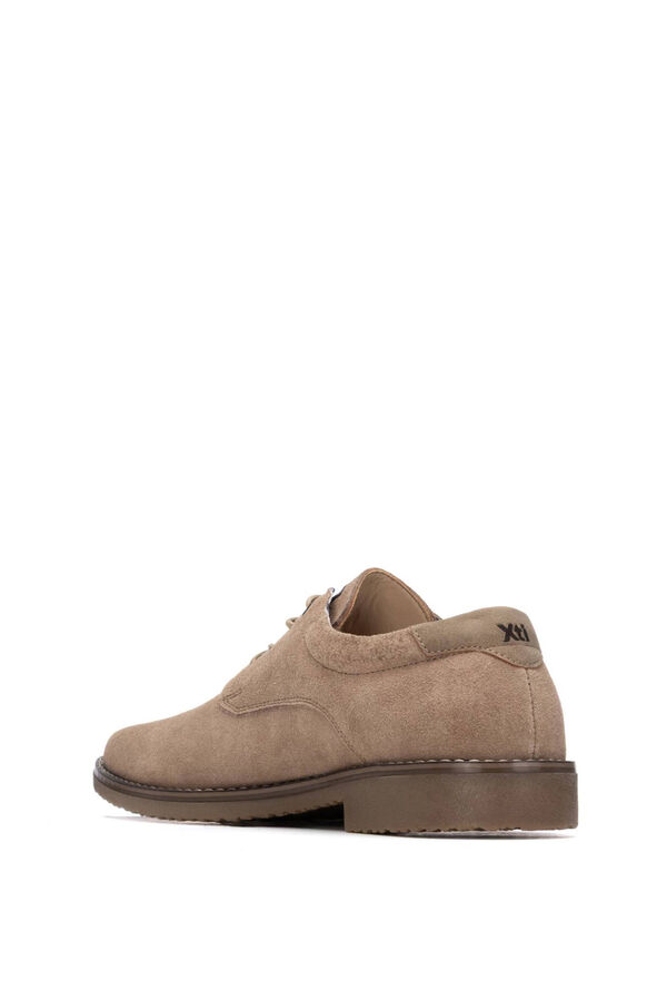 XTI Zapatos Blucher Cl&aacute;sico nude