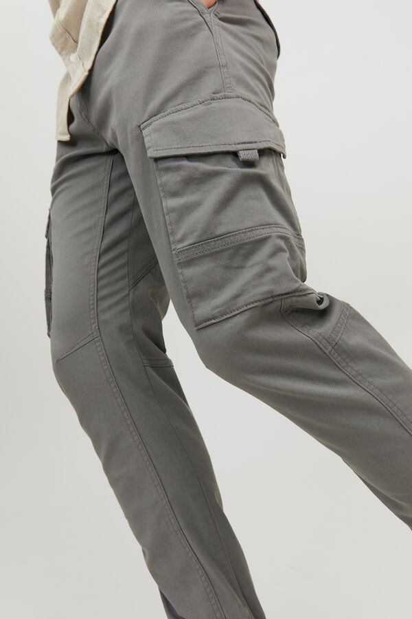 Jack & Jones Regular cargo trousers gris