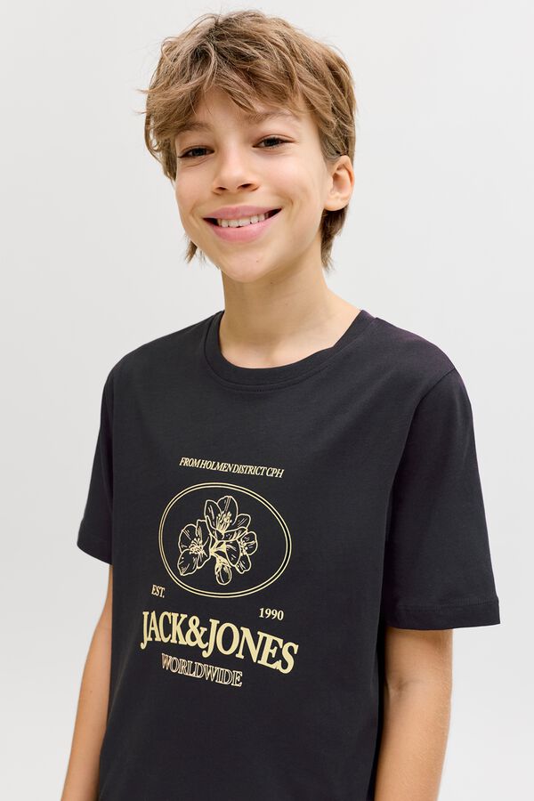 Jack & Jones Junior Camiseta de manga corta negro