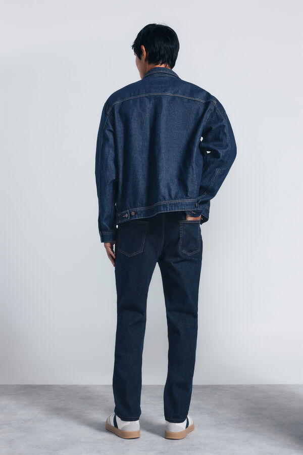 Springfield Slim fit desized jeans blue