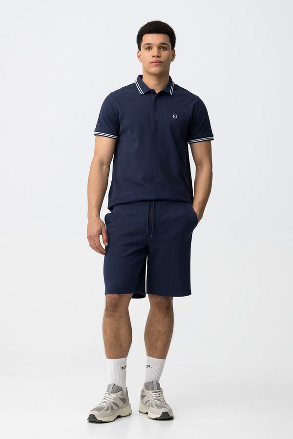 Tiffosi Bermudas cord&oacute;n ajustable azul