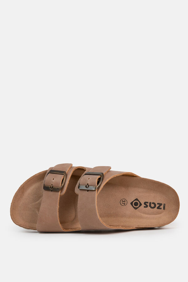 Springfield Zell split leather sandal szín