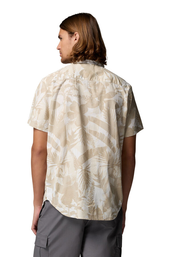 Columbia Printed short sleeve shirt white