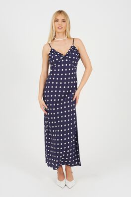 Vestido largo dots