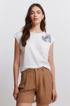 Springfield Polka-dot short sleeve T-shirt