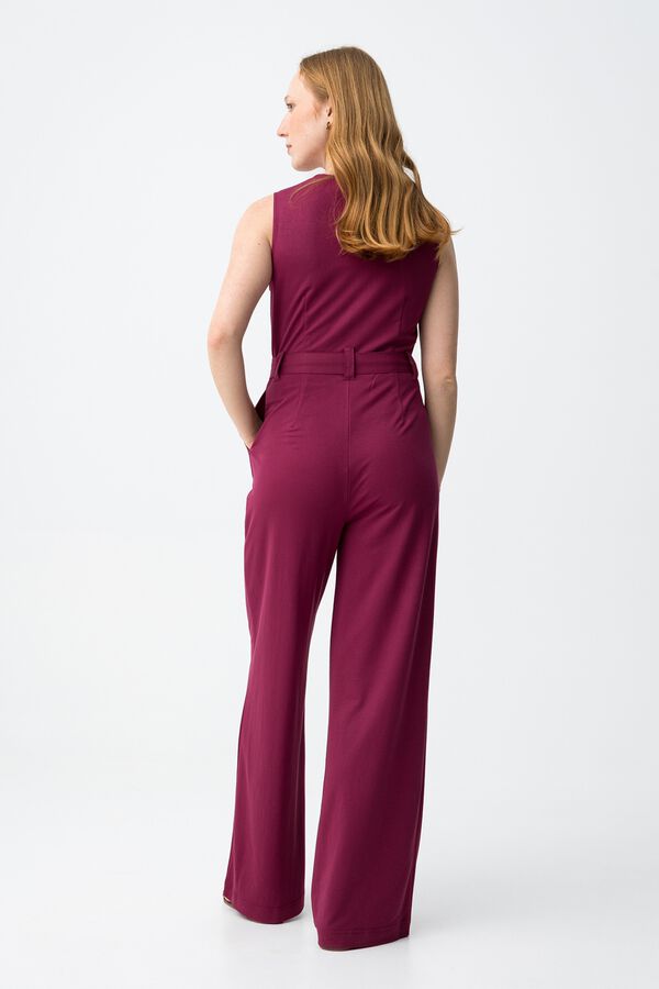 Tiffosi sleeves jumpsuit printed