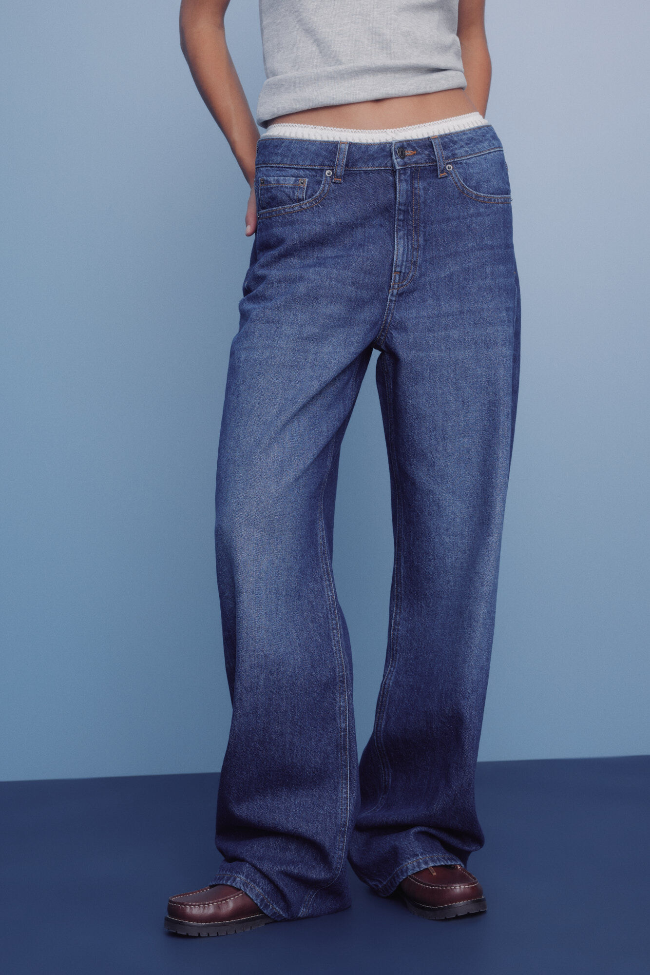 Springfield Wide leg jeans