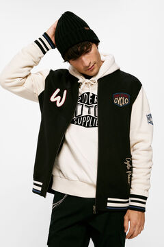 Springfield Sweat-shirt baseball noir