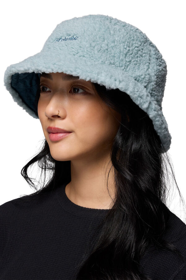 Columbia Unisex Winter Pass&trade; II Sherpa Fleece Reversible Puffer Bucket Hat Plava