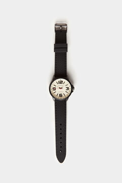Springfield Reloj con caja negra de 38 mm negro