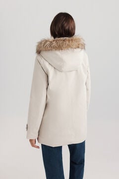 Springfield Parka with fur hood and buckle