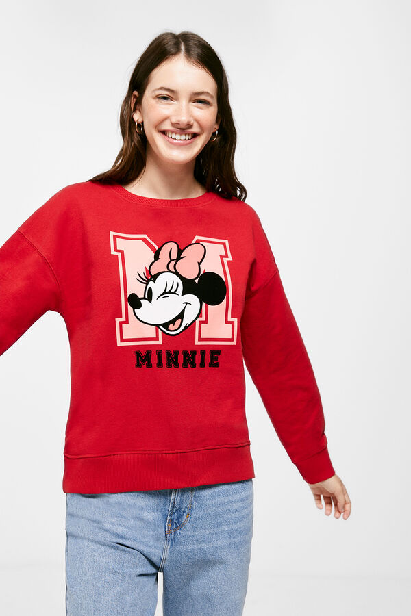 Springfield Sweat-shirt "Minnie" rouge