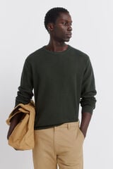 Springfield basic structured jersey beige