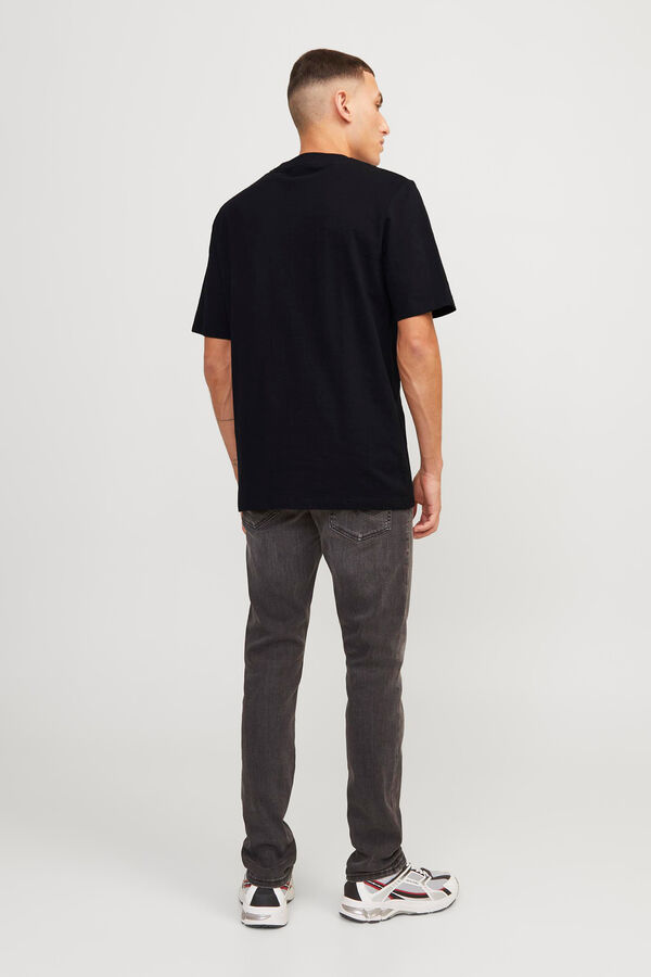 Springfield T-shirt with pocket black
