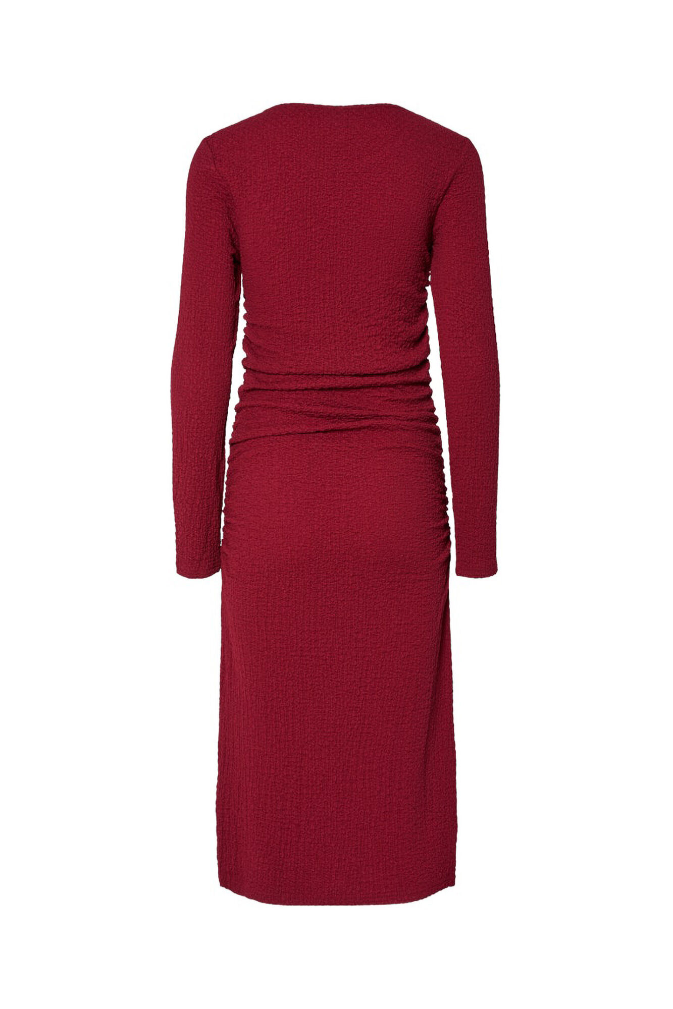 Pieces Vestido midi manga comprida