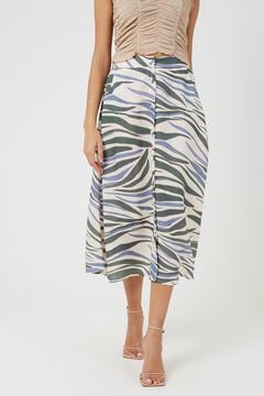 Brave Soul Falda larga estampada