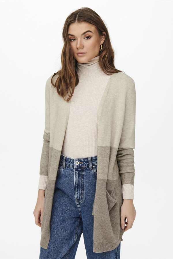 Only Knit cardigan brown