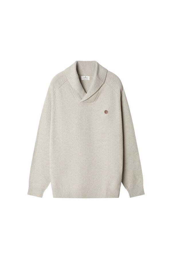 Springfield Soft smoking neck jumper nude